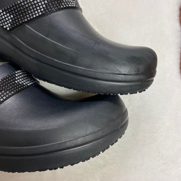 LIKE NEW Crocs Felicity Dual Comfort Non-Slip Nurse Work Clogs, size 10 - Picture 9 of 13